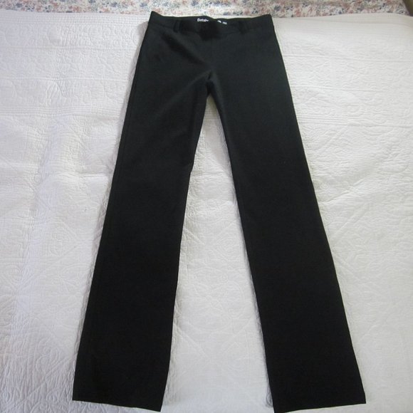 Betabrand Pants S Long Black Straight Leg Yoga - Picture 4 of 6